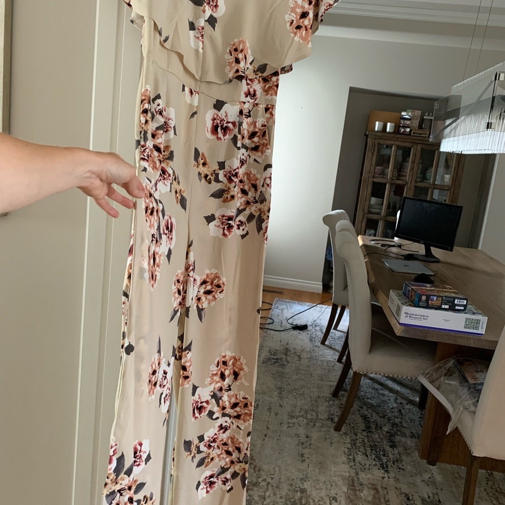 Floral jumper.